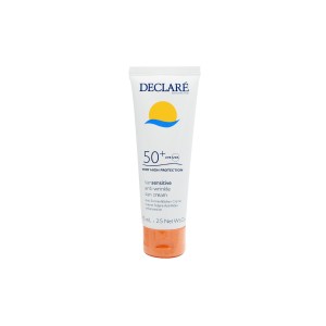 کرم ضدآفتاب فاقد رنگ spf50 دکلره