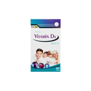قرص ویتامین د3 1000 واحد دی سان فارما