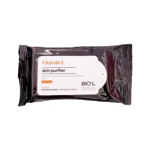 دستمال مرطوب حاوی ویتامین E آقایان بیول