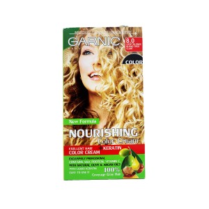 کیت رنگ مو زنانه گارنیک شماره 8.0