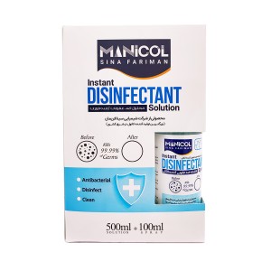 پک محلول ضد عفونی کننده 70% الکل مانیکول