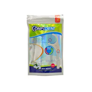 نخ دندان + خلال دندان کمانی کانفیدنت (50 عددی)