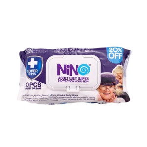 دستمال مرطوب مخصوص بزرگسالان نینو