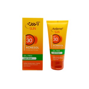 کرم ضدآفتاب فاقد چربی (spf 30) بژ روشن آردن