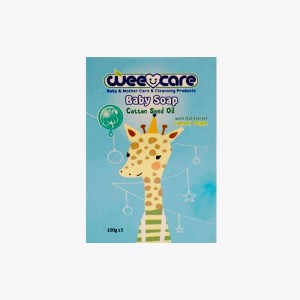 صابون بچه حاوی روغن پنبه دانه وی کر