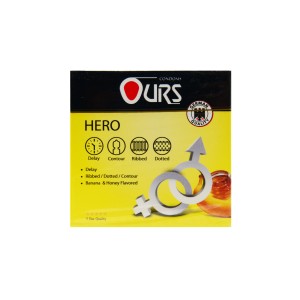 کاندوم خاردار 3 عددی اورس (مدل Hero)