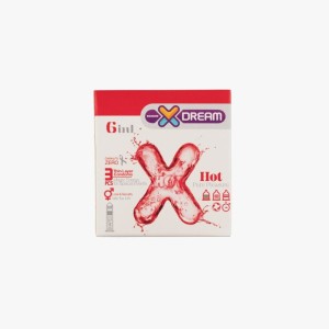 کاندوم ایکس دریم مدل Hot 6 In 1 بسته 3 عددی