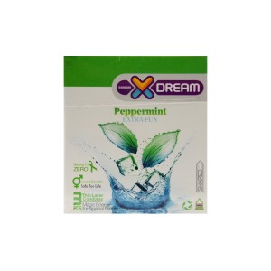 کاندوم ساده 3 عددی ایکس دریم (مدل Peppermint)