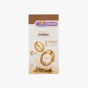 کاندوم ایکس دریم مدل Prolong Coffee بسته 12 عددی