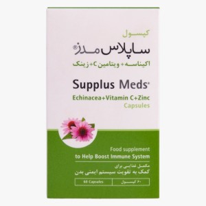 کپسول اکیناسه و ویتامین ث و زینک  ساپلاس مدز