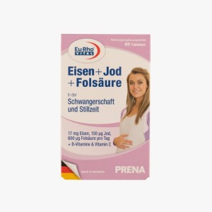 قرص آیرون و ید و فولیک اسید یوروویتال