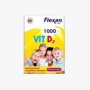 کپسول ویتامین د3 1000 فیشر فلکسان
