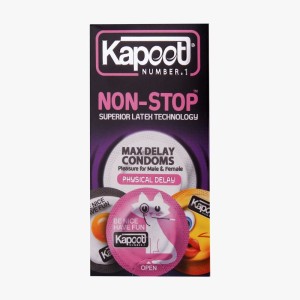 کاندوم کاپوت مدل Non_Stop بسته 12 عددی