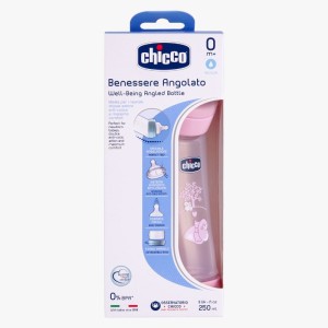 شیشه شیر چیکو مدل Benessere Angolato (0 m+)