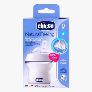 شیشه شیر چیکو مدل Natural Feeling (0 m+)