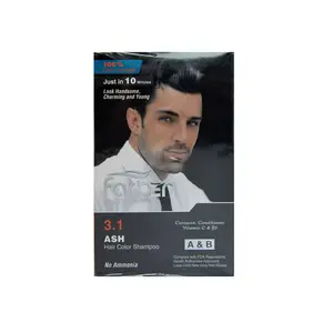 شامپو رنگ مردانه فاربن (خاکستری)