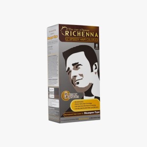 شامپو رنگ ریچنا (قهوه ای تیره)