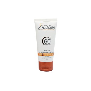 کرم ضدآفتاب رنگی مدیسان (SPF 60)