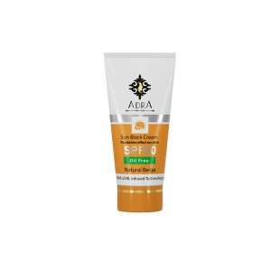 کرم ضد آفتاب SPF 60 آدرا (بژ طبیعی)