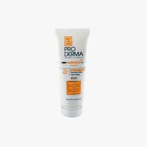 کرم ضدآفتاب پوست حساس  پرودرما (SPF40)
