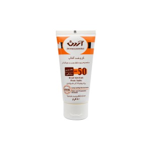کرم ضدآفتاب پوست چرب و جوشدار رنگی آردن (SPF 50)