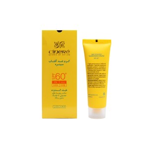 کرم ضد آفتاب پوست معمولی تا خشک سینره (SPF60)