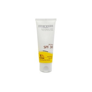 لوسیون ضدآفتاب پوست چرب و جوشدار هیدرودرم (SPF 30)
