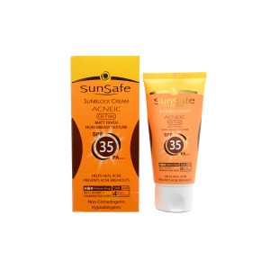 کرم ضدآفتاب فاقد چربی سان سیف (SPF 35)