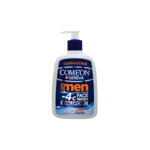 ژل شستشوی اسکراب صورت آقایان کامان