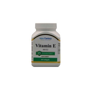 کپسول ژلاتینی ویتامین ای 400 نیو سنتری