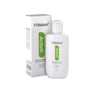 لوسیون ضد جوش و لایه بردار پوست ویتالیر (Activit)