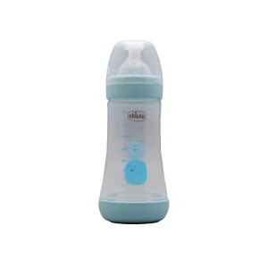 شیشه شیر پسرانه 240 میلی لیتری چیکو ( مدل Perfect 5)