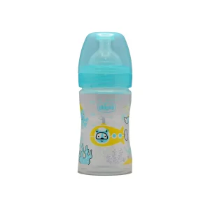 شیشه شیر پسرانه 150 میلی لیتری چیکو (مدل Well being)