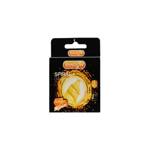 کاندوم شادو مدل  Spiral بسته تک عددی
