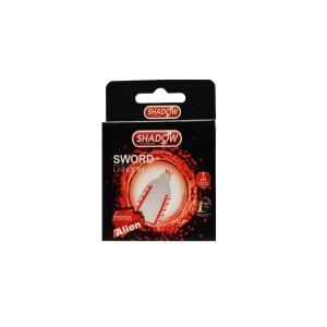کاندوم شادو مدل  Sword بسته تک عددی