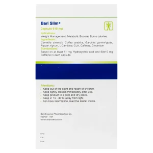 کپسول باری اسلیم باریج اسانس