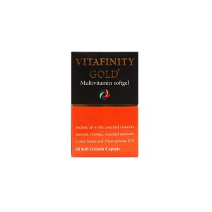 سافت ژل مولتی ویتامین ویتافینیتی گلد شهاب درمان