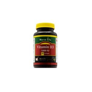 سافت ژل ویتامین د3 1000  نورم لایف