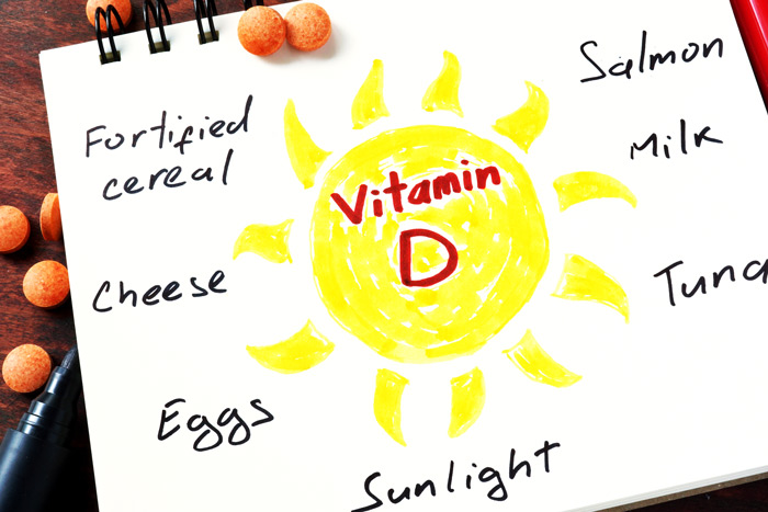 مواد غذایی حاوی ویتامین دی