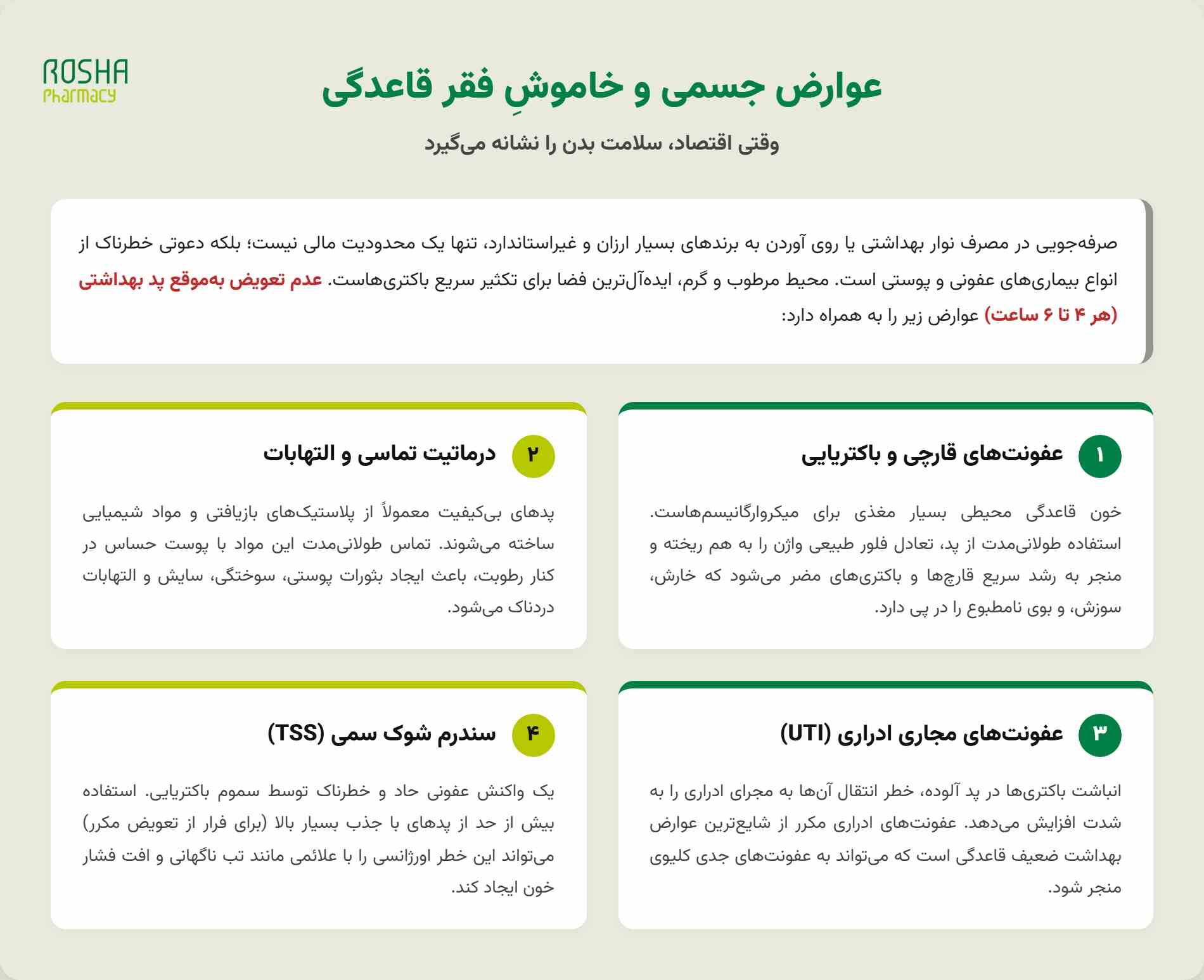عوارض جسمی و خاموشِ فقر قاعدگی: وقتی اقتصاد، سلامت بدن را نشانه میگیرد
