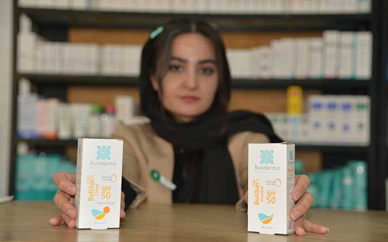 کرم ضد آفتاب فاقد چربی بیوتی درما (SPF50)