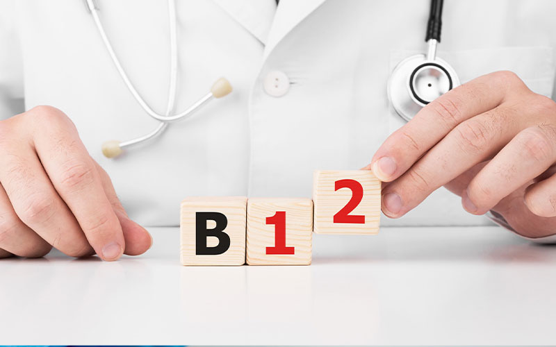 نتایج آزمایش ویتامین B12