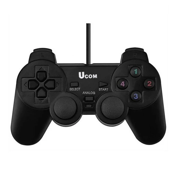 دسته بازی سیم دار شوک دار  یوکام مدل UCOM-704