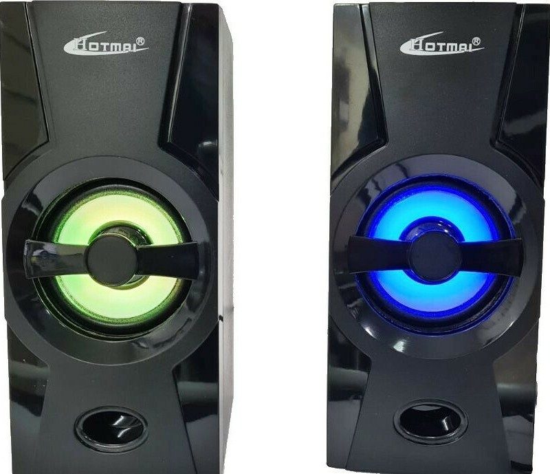 اسپیکر دو تکه دسکتاپ هاتمی مدل HOTMAI A555 LED