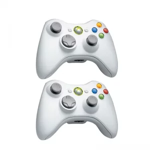 دسته بازی کامپیوتر دوبل سیمی طرح XBOX مدل USB360-2