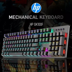 کیبورد باسیم گیمینگ مکانیکال اچ پی  HP GK100F