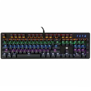 کیبورد باسیم گیمینگ مکانیکال اچ پی  HP GK100F