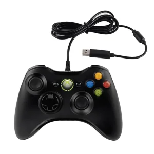 دسته بازی اصلی Xbox 360 سیم دار | کنترلر حرفه‌ای مخصوص PC و Xbox