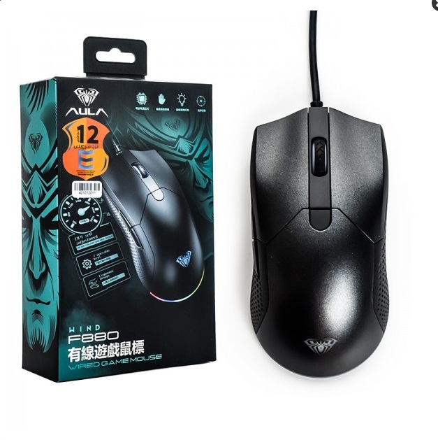 موس گیمینگ سیم دار آئولا (AULA) مدل F880