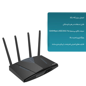 روتر بی سیم 4G دی-لینک مدل DWR-M960 4G AC1200